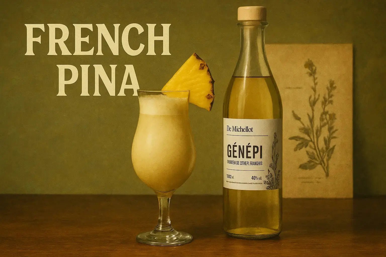 Cocktail French Piña - De Michellot Image