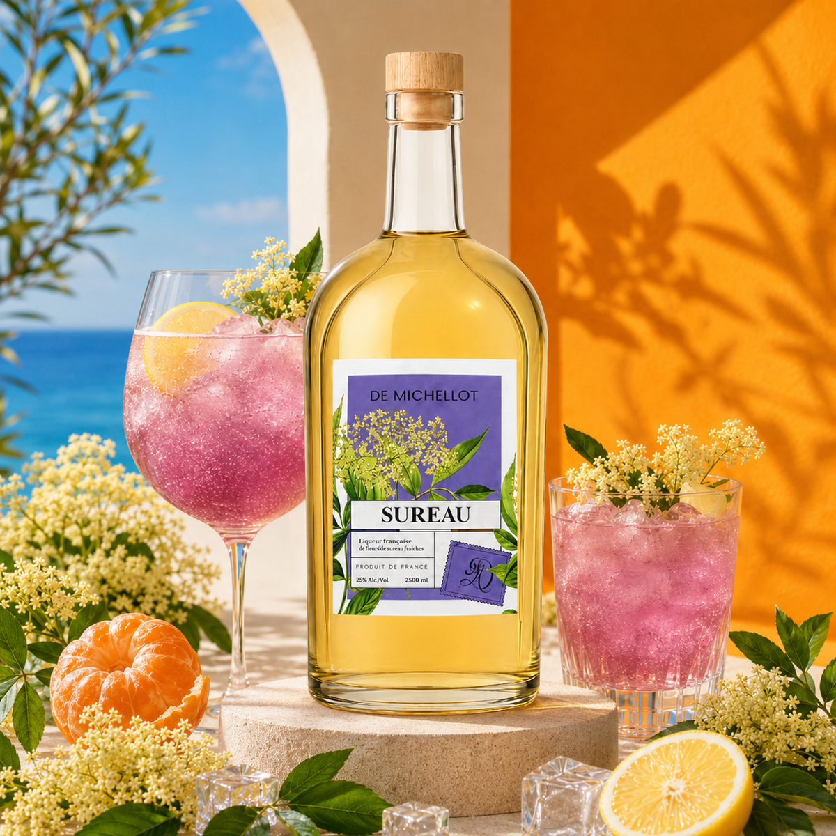 Liqueur de Sureau 2,5L 20% – Pot Gascon De Michellot