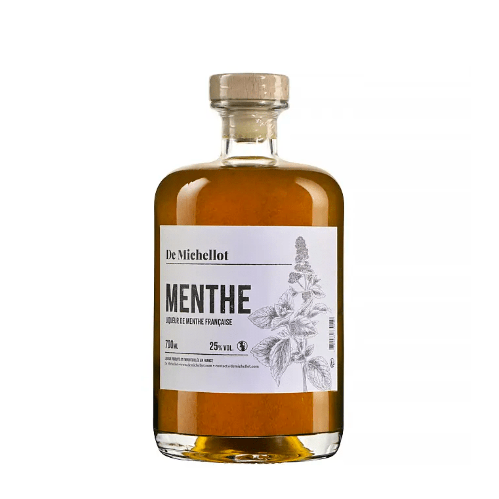 DE MICHELLOT Liqueur de Menthe 25% - De Michellot BtoB