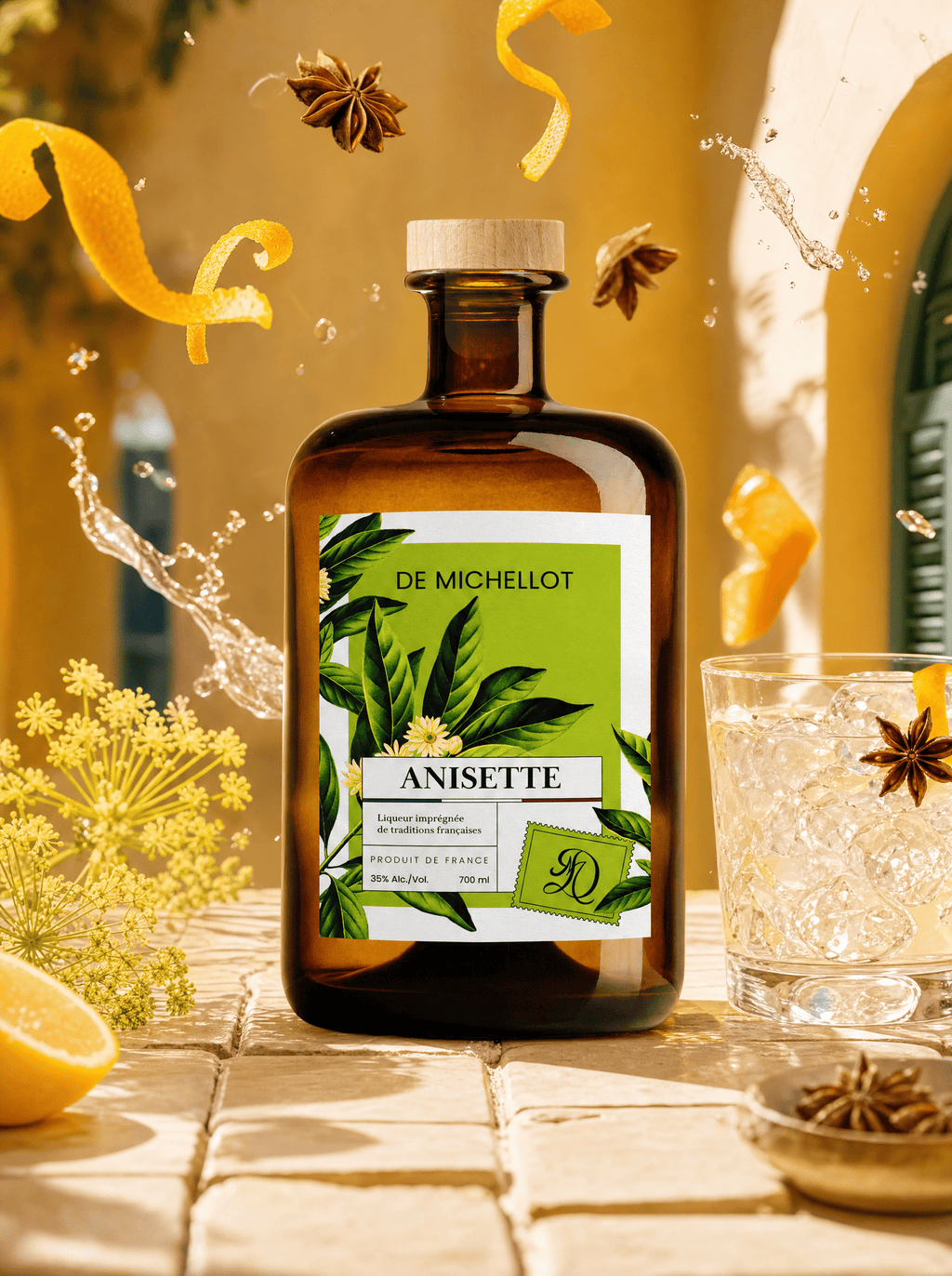Anisette 35 % — 70 cl