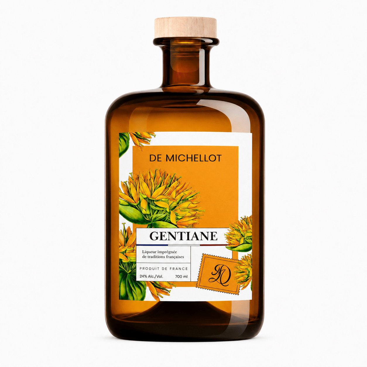Liqueur de Gentiane 24% DE MICHELLOT De Michellot