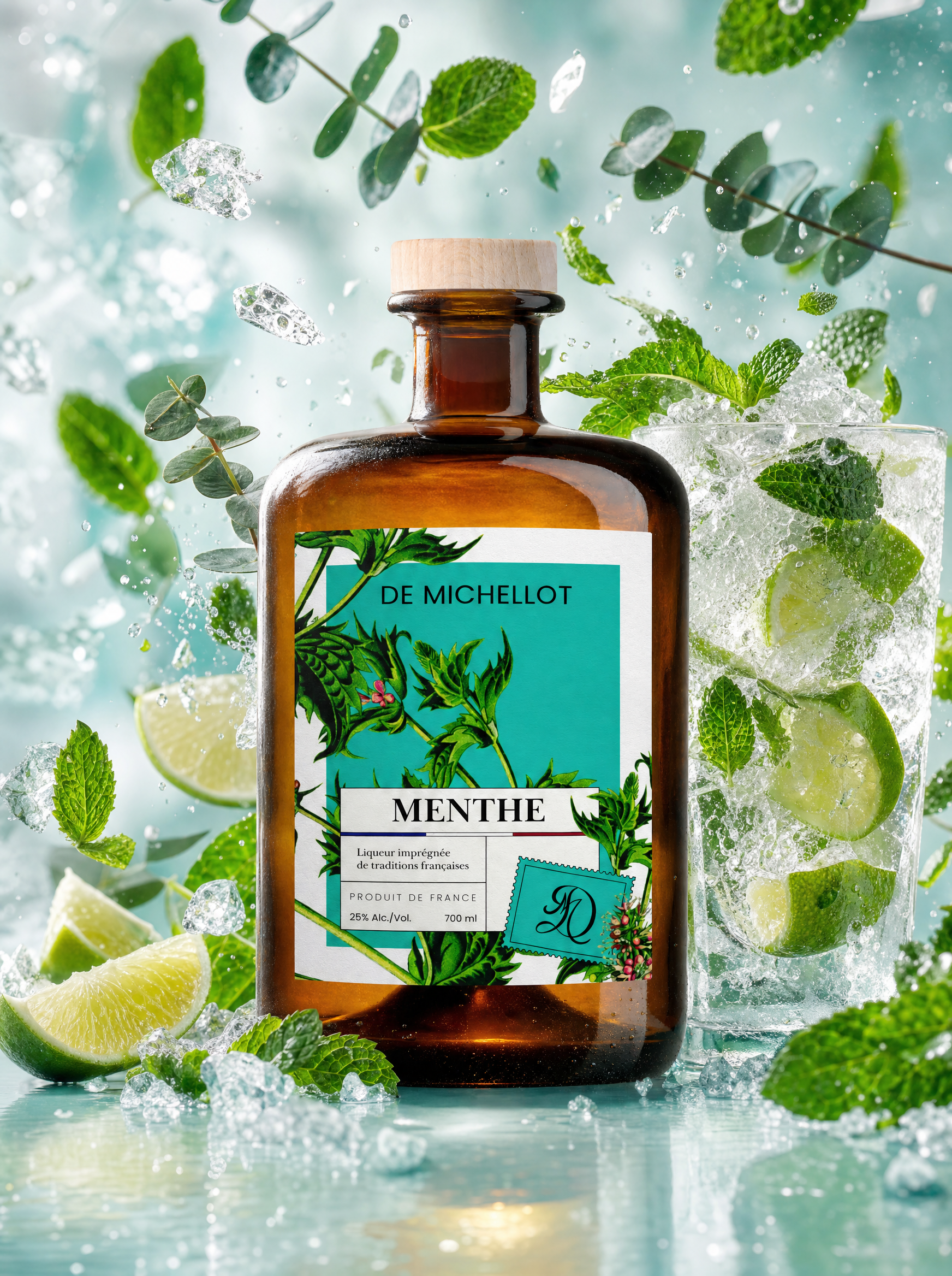 Liqueur de Menthe 25% DE MICHELLOT