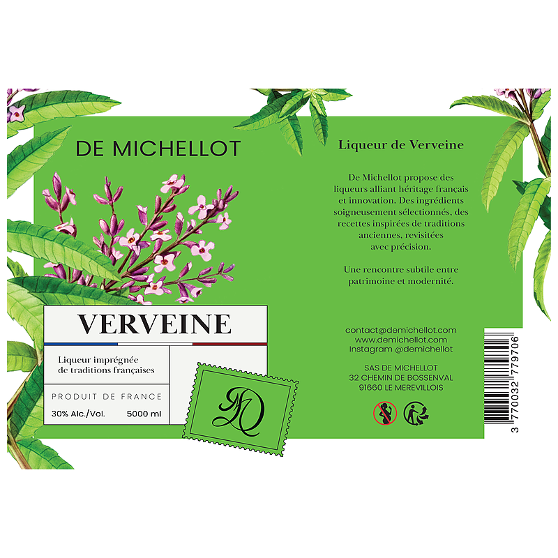 Liqueur de Verveine BIB 5L 30%